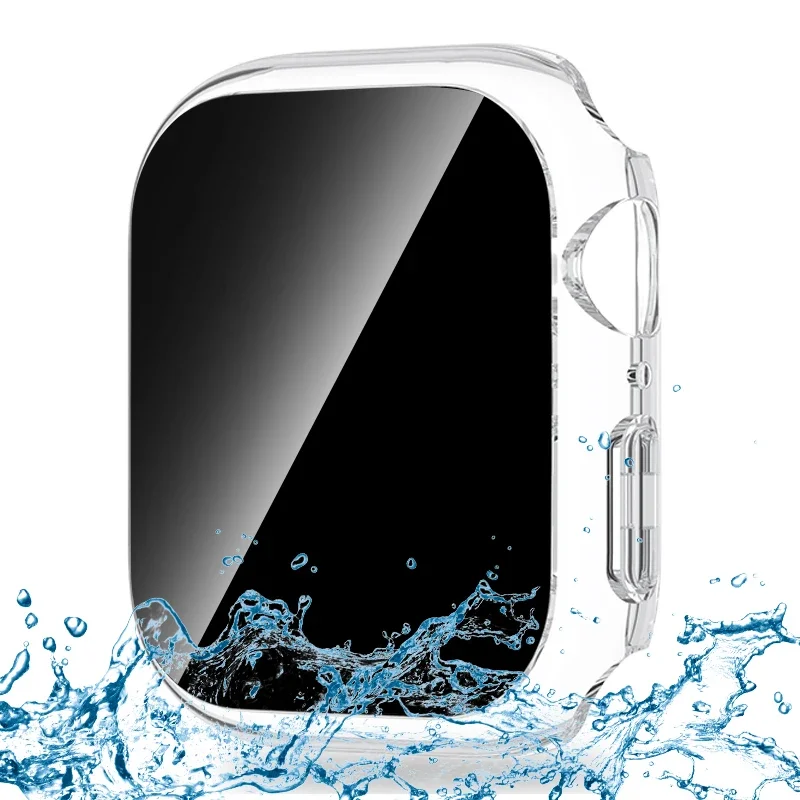 Waterproof Privacy iWatch Bumper with Anti-Peep Screen Protector Cover