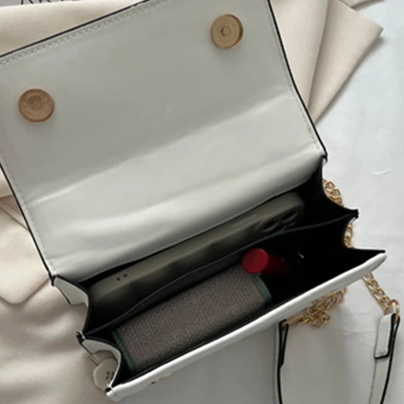 Fashion Trend Crossbody Bags for Women Solid Flap Shoulder Bag Designer Handbags and Purses Small Women Messenger Bags