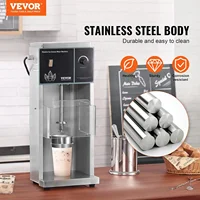 Frozen Yogurt Blending Machine 400W, Yogurt Milkshake Ice Cream Mixing Machine 4200RPM, Stepless Speed Adjustment 2