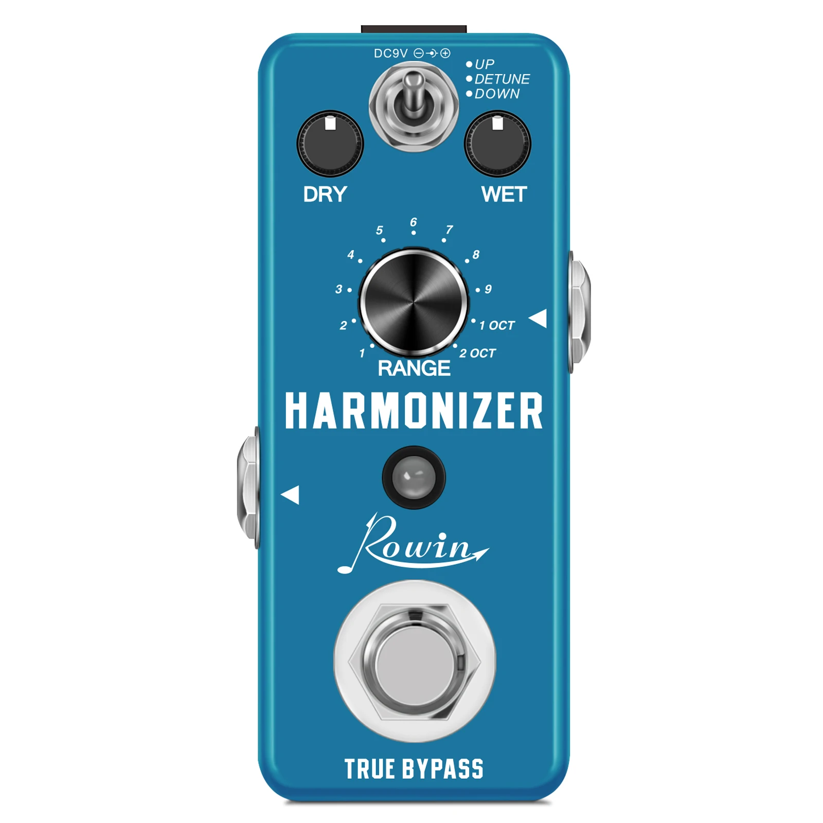 Digital Harmonizer Guitar Effect Pedal True Bypass To Make Your Own Style Music Sounds By The Full Metal Case Block Pedals rowin ln 304 ensemble mini size guitar chorus effect pedal true bypass full metal case