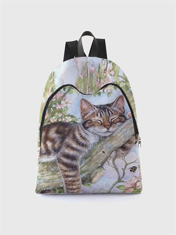 New Women's and Men's High Capacity College Backpack Trend Women's Laptop School Bag Cute Girl Travel Bag Cool