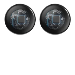 Smart Bluetooth GPS Tracker Anti - Lost Locator & Pet Finder (2pcs black)