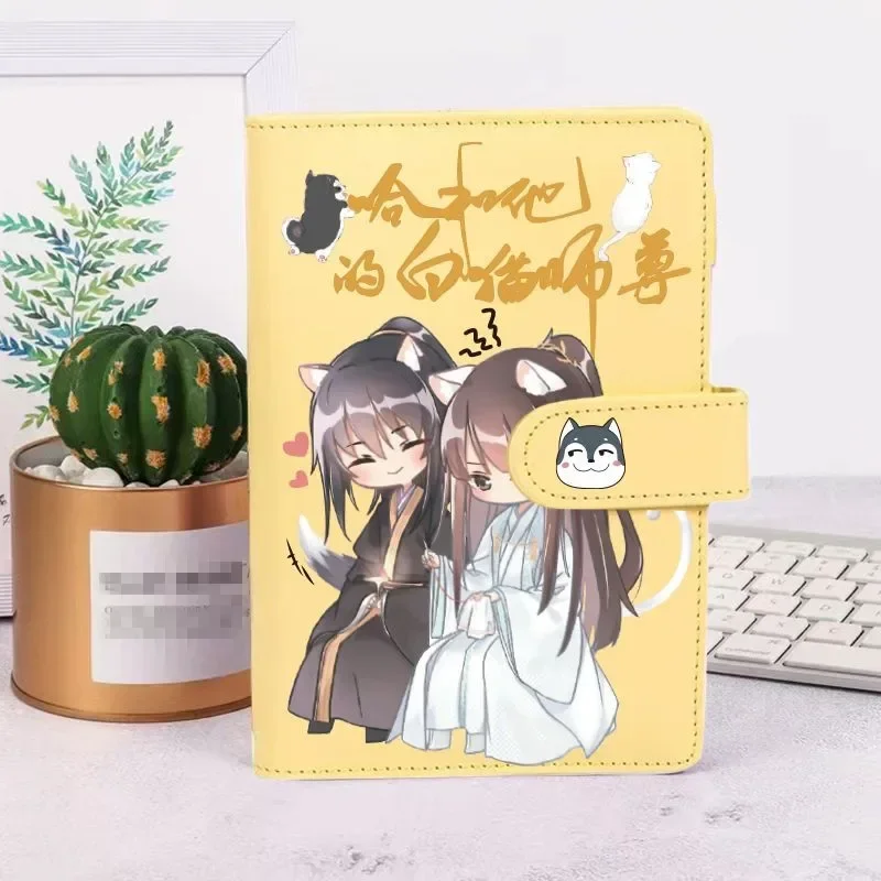 

Блокнот с надписью «Hand His Fun White», «Chu The Handmade And Wanning Shizun Loose-leaf Ran», «Хаски», «Кот Мо» для косплея, блокнот из аниме