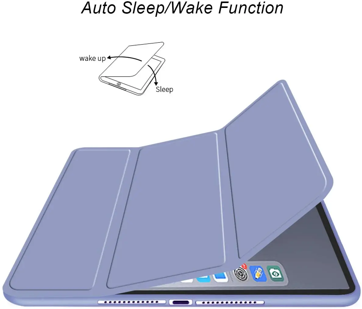 Smart Folio Soft TPU Back Stand Silicon Cover