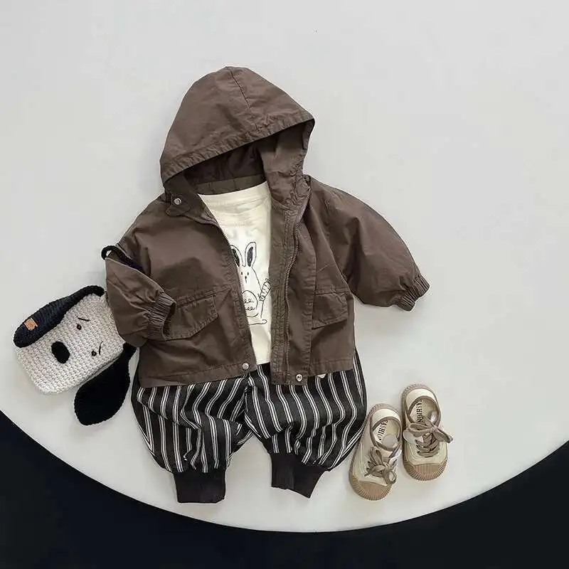 Frühling Herbst Kinder T-Shirts 1-8Y Jungen Mädchen Baumwolle Druck Langarm T Shirts Tops Tees Kleinkind Tragen Für Kinder Kleidung Neue – Detail 7
