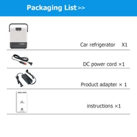 Alpicool-Mini Congélateur Portable pour Voiture, Compresseur, Boîte à Glace, Véhicule, Camion, Camping, Extérieur, Indispensable, 12V, 24V, 220V, 110V, P8 5