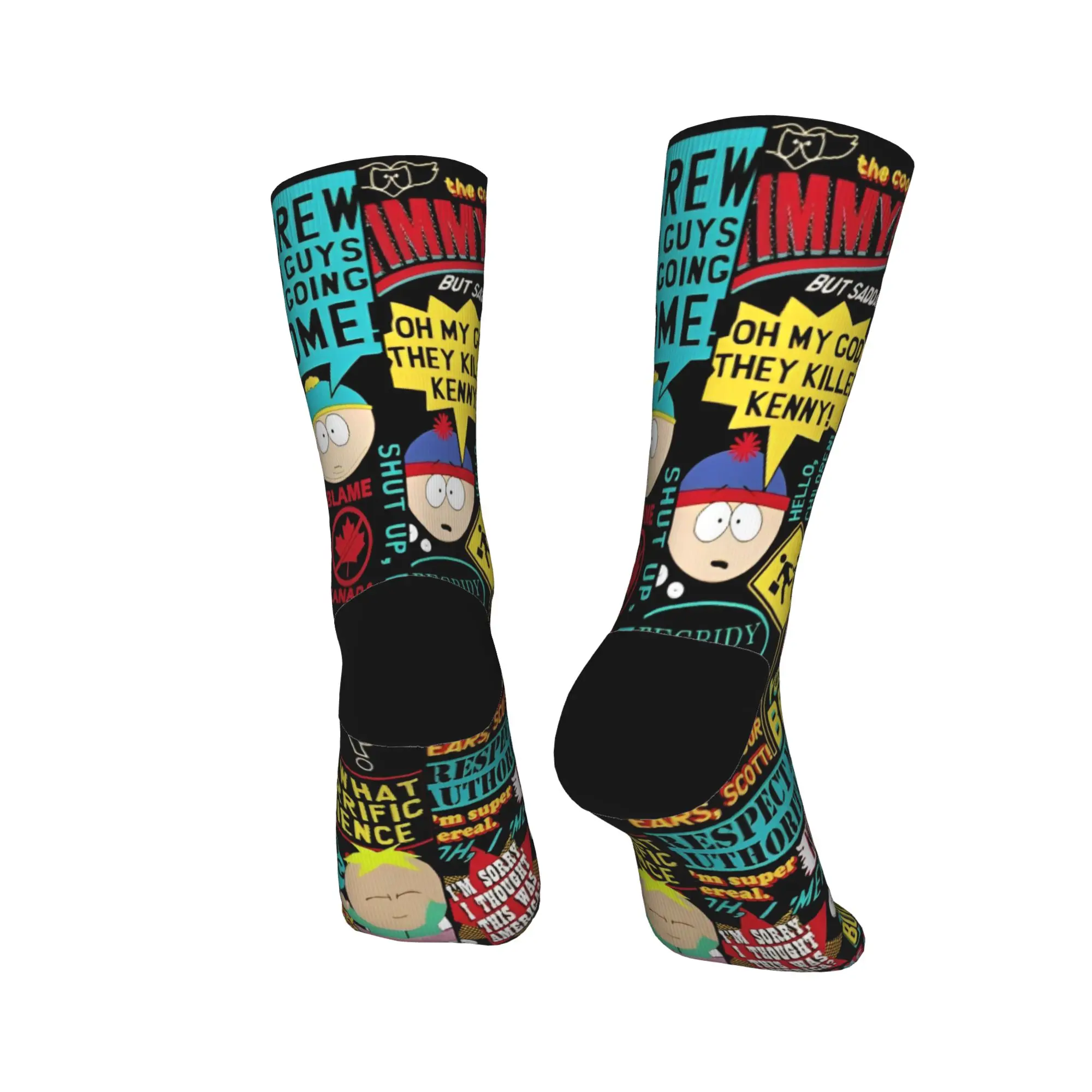 Cozy & Comical Unisex Winter Socks - Anti-Slip Gift Edition