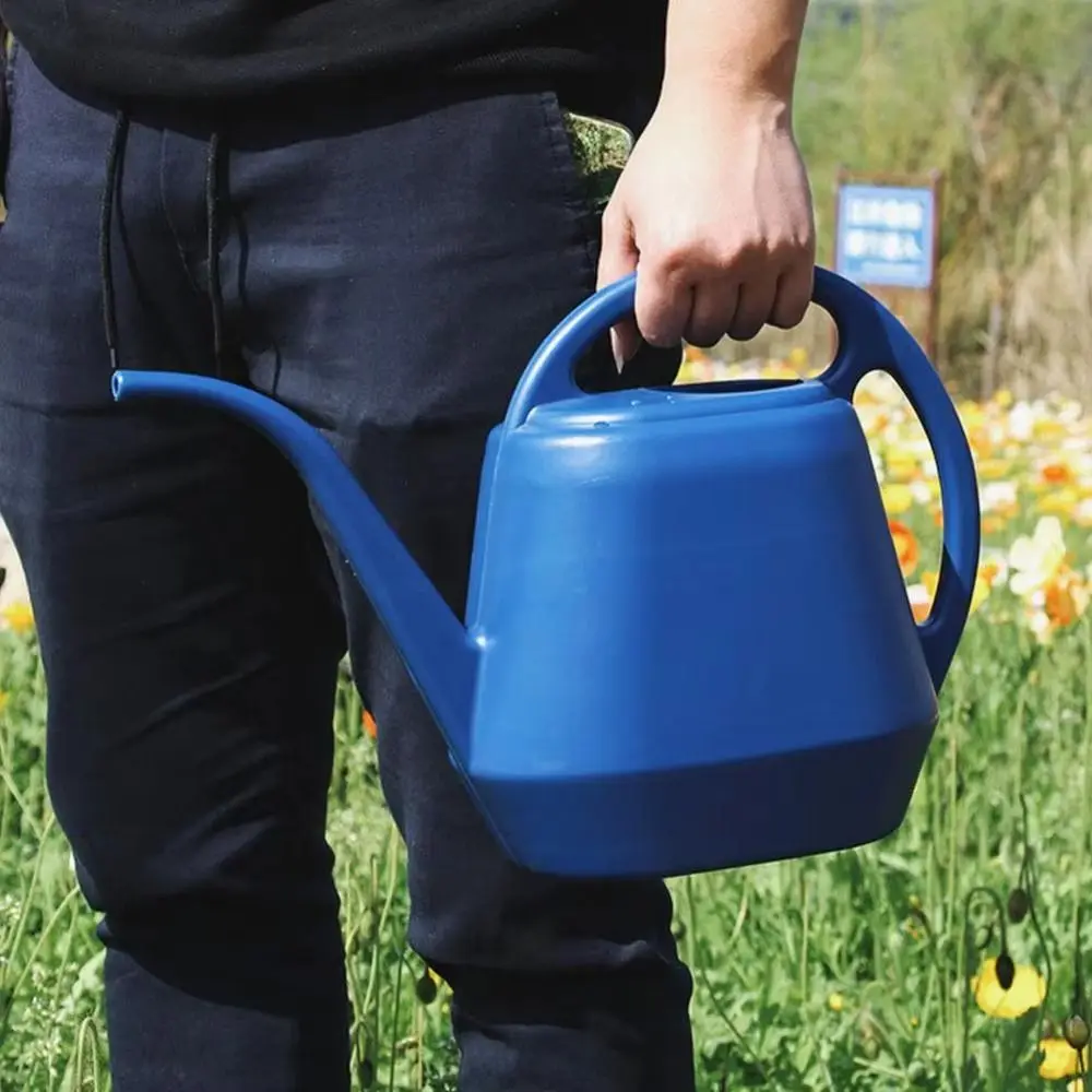 4L Gießkanne für den Hausgarten, langer Mund, leichter Pflanzensprinkler, Gartengerät, Gießkessel mit großer Kapazität – Detail 10