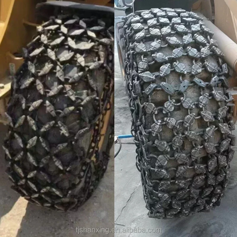 Reinforced Type Snow Chain For Truck Tyre