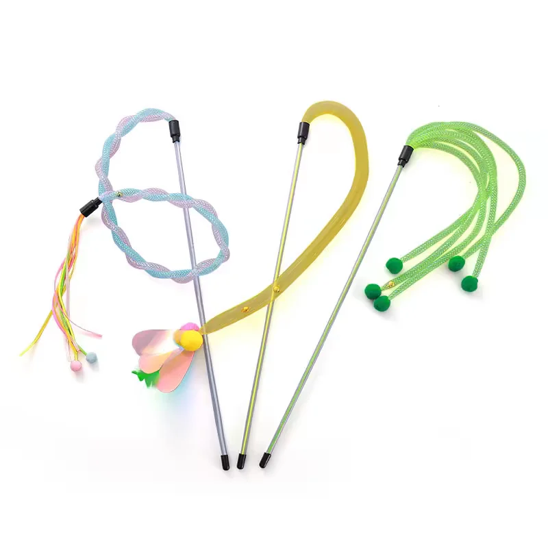 Interactive Cat Teaser Stick With Bell For Playful Kittens_voghion.com