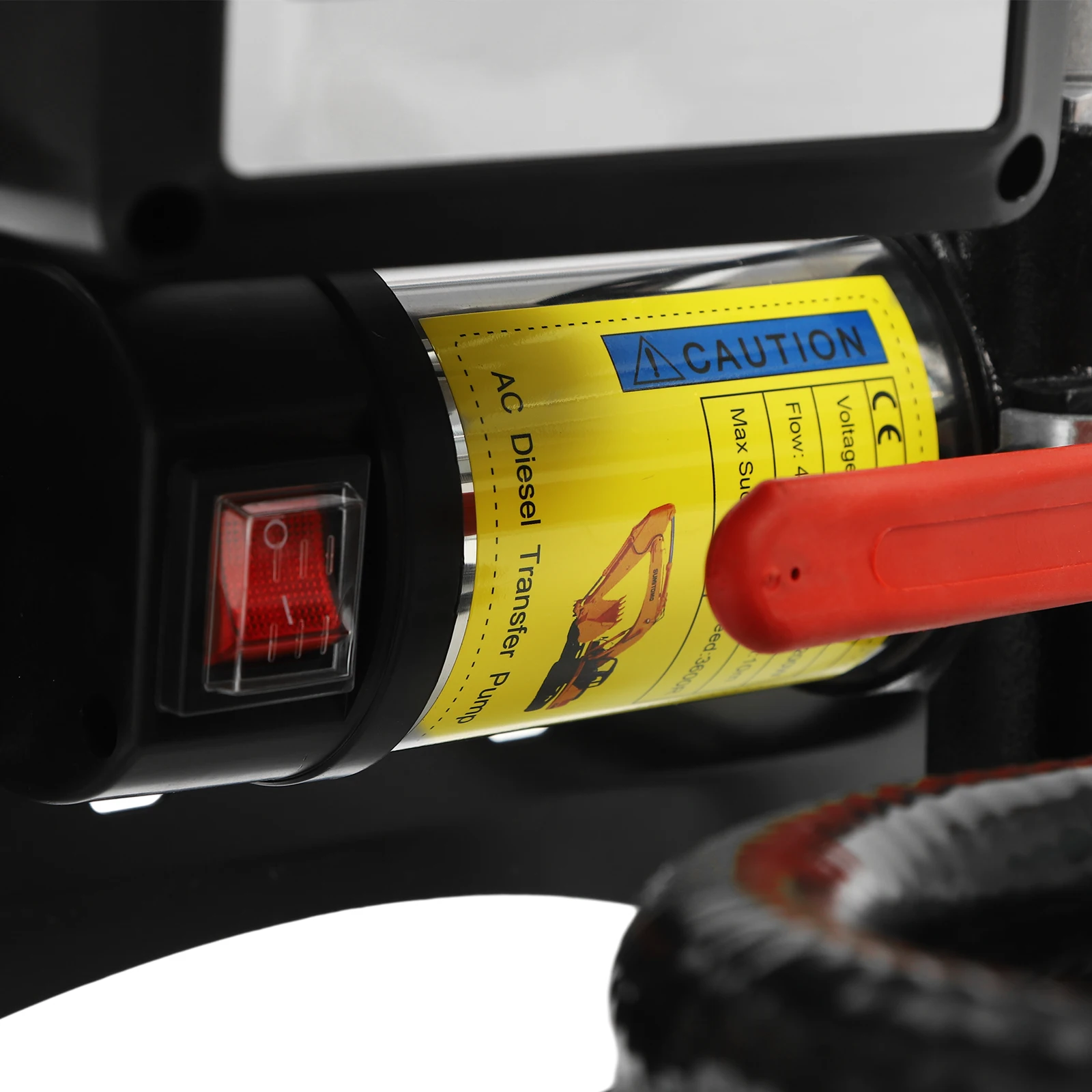 200W Öltransferpumpe Ölbrunnenpumpe Diesel-Extraktionspumpe 45l/Min Gusseisen-Kraftstoffpumpe 3600 U/min für Fahrzeuge und Boote – Detail 11
