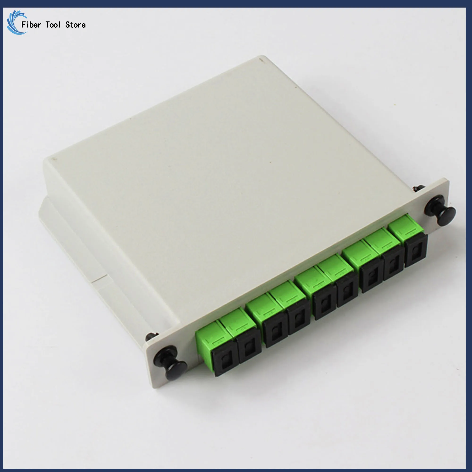 Optic Fiber Splitter Box 1X8 PLC FTTH SC APC 1x8 Cassette Connector Insertion Type  Fiber Optical PLC Splitter Free Shipping