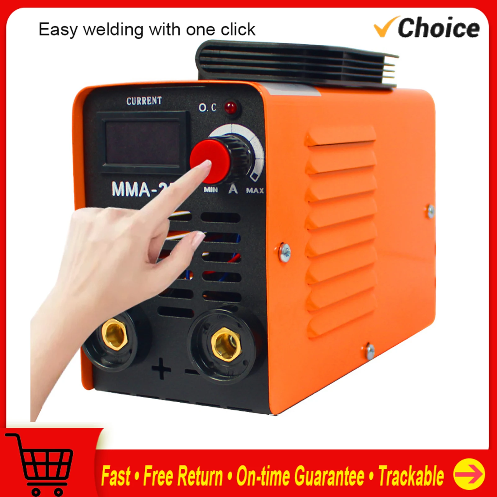 MMA-250 Electric Welding Machine Household Metal Mini Manual Welding Machine Direct Current