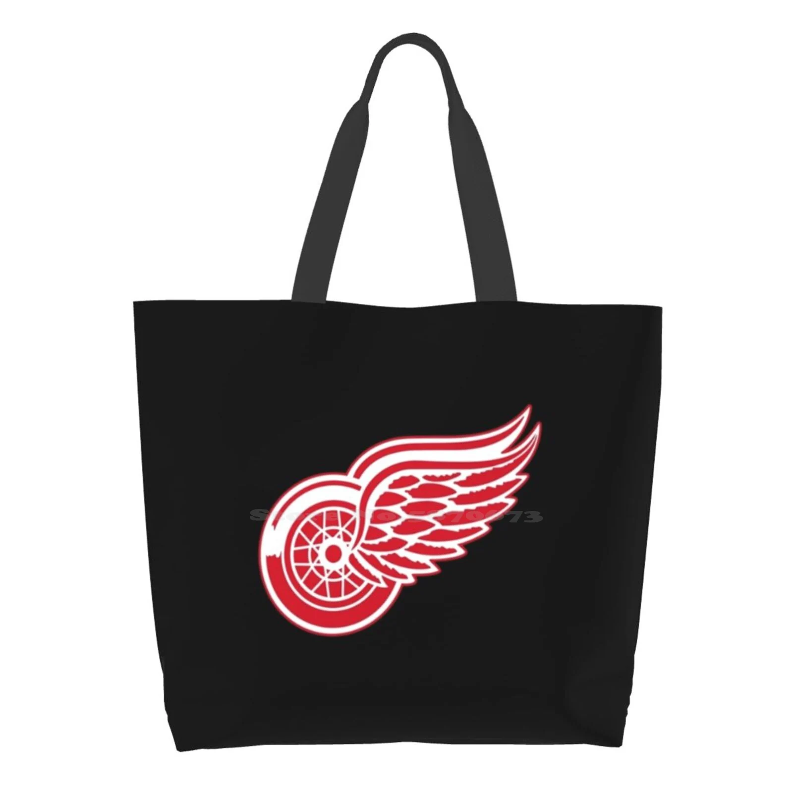

Detroit Casual Handbag Tote Bag Reusable Large Capacity Detroit Team Usa Us Canada Sport Ice Hockey Logo