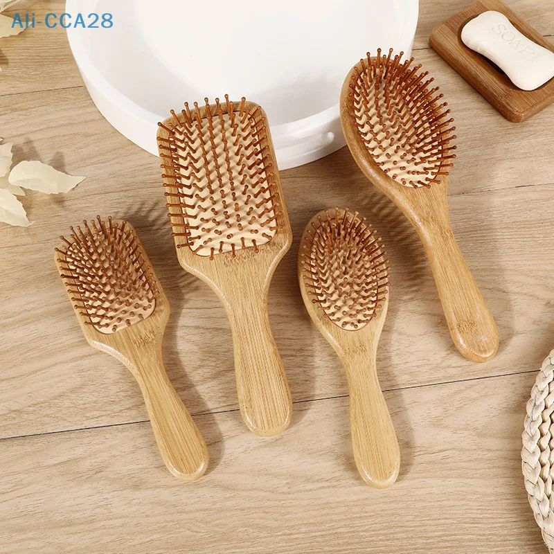 

Wood Comb Professional Air Cushion Hair Loss Massage Brush Hairbrush Comb Scalp Hair Care Healthy Bamboo Comb