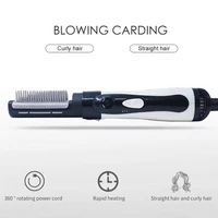 Sèche-cheveux et brosse volumisante, sèche-cheveux et coiffeur en une étape, brosse à air chaud électrique, produits électroniques supérieurs 3 en 1, 3 vitesses, 1000W 5