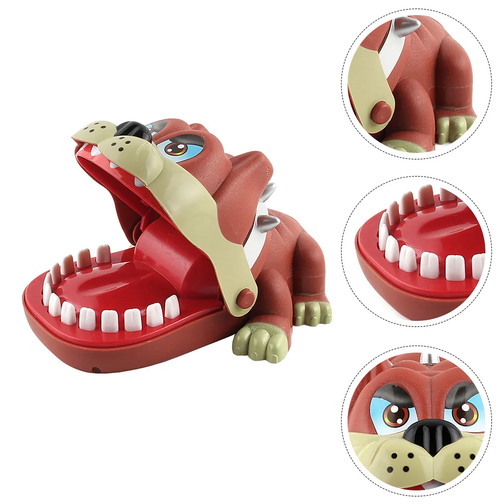 

Dog Shaped Biting Finger Toy Dog Biting Finger Game Funny Joke Toys for Kids Interactive Toy for Kids April Fool Tricks Toys