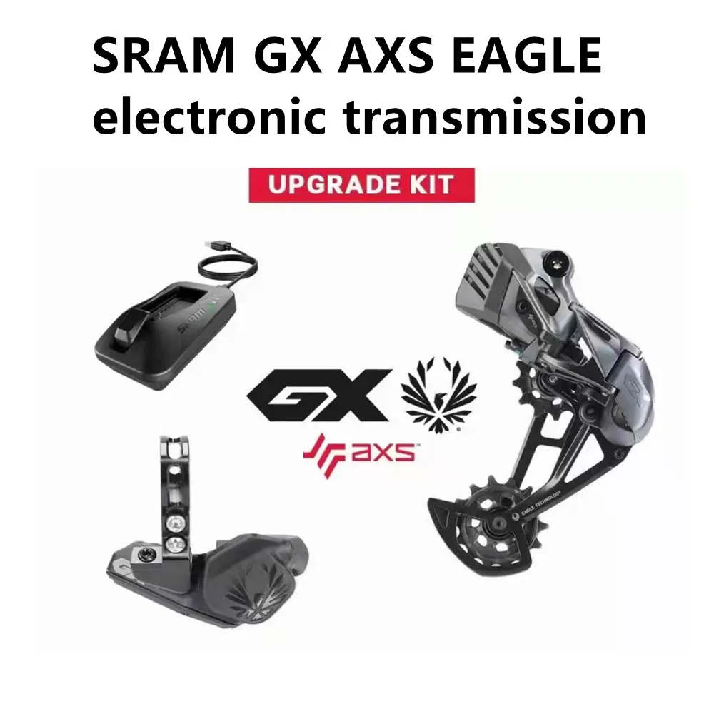 Sram Gx Adler Axs 12S, Shunt Posteriore + Quadro + Batteria + Strumento + Caricabatterie + Cavo