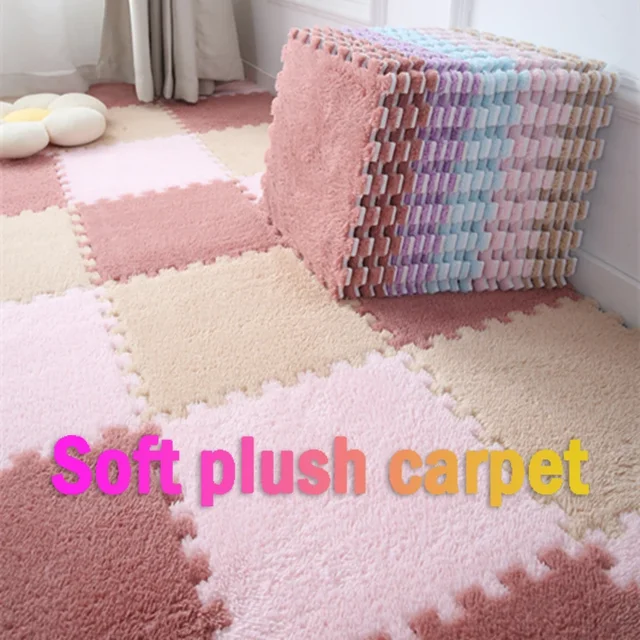 1-20pcs Interlocking Baby Play Pile Carpet Toddler Play Area and Exercise Mat Warming Play Mat Home Decor Baby Toy Gift 1
