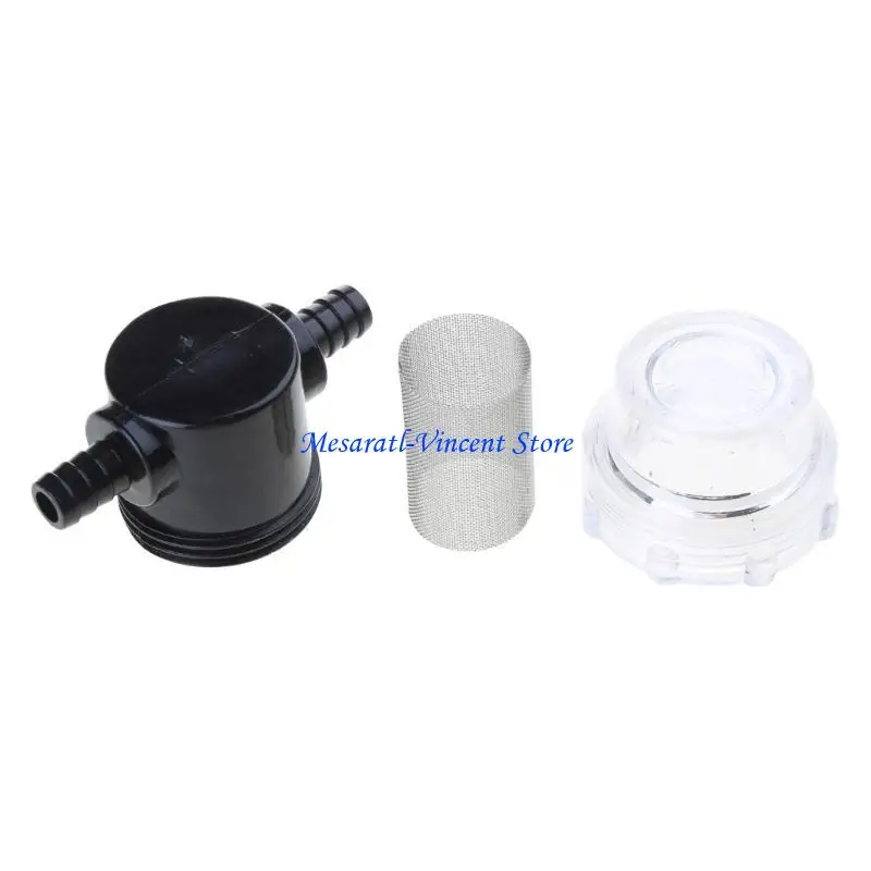 A70F Wasserpumpensieb, Zoll Schlauchtülle, Inline-Sieb, aufschraubbarer Sprühfilter für Wasserpumpen, Wohnmobile, Boote – Detail 9