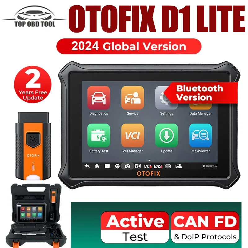 

OTOFIX D1 LITE OBD2 сканер автомобильный диагностический инструмент Bluetooth беспроводной двунаправленный контроль OBD Автомобильный сканер активный тест