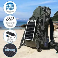 Panneau solaire Sunpower 5V 35W, charge rapide et stable par USB, panneau portable pour le camping et les camping-cars 3
