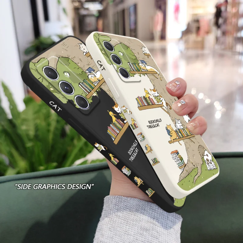 Big Tree Kitten Design Protective Phone Case