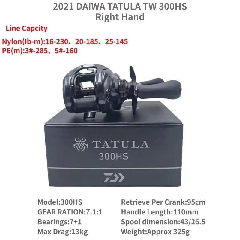 2021 ダイワ タトゥーラ TW 300H 300HL 300HS 300HSL 300XS 300XSL