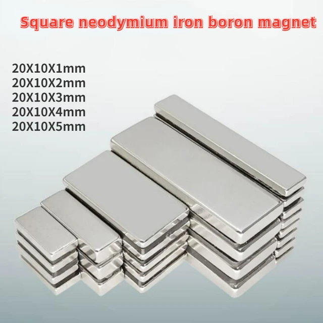 Aimant Puissant Neodyme Super Puissant,Aimants 20x10x3mm Magnets