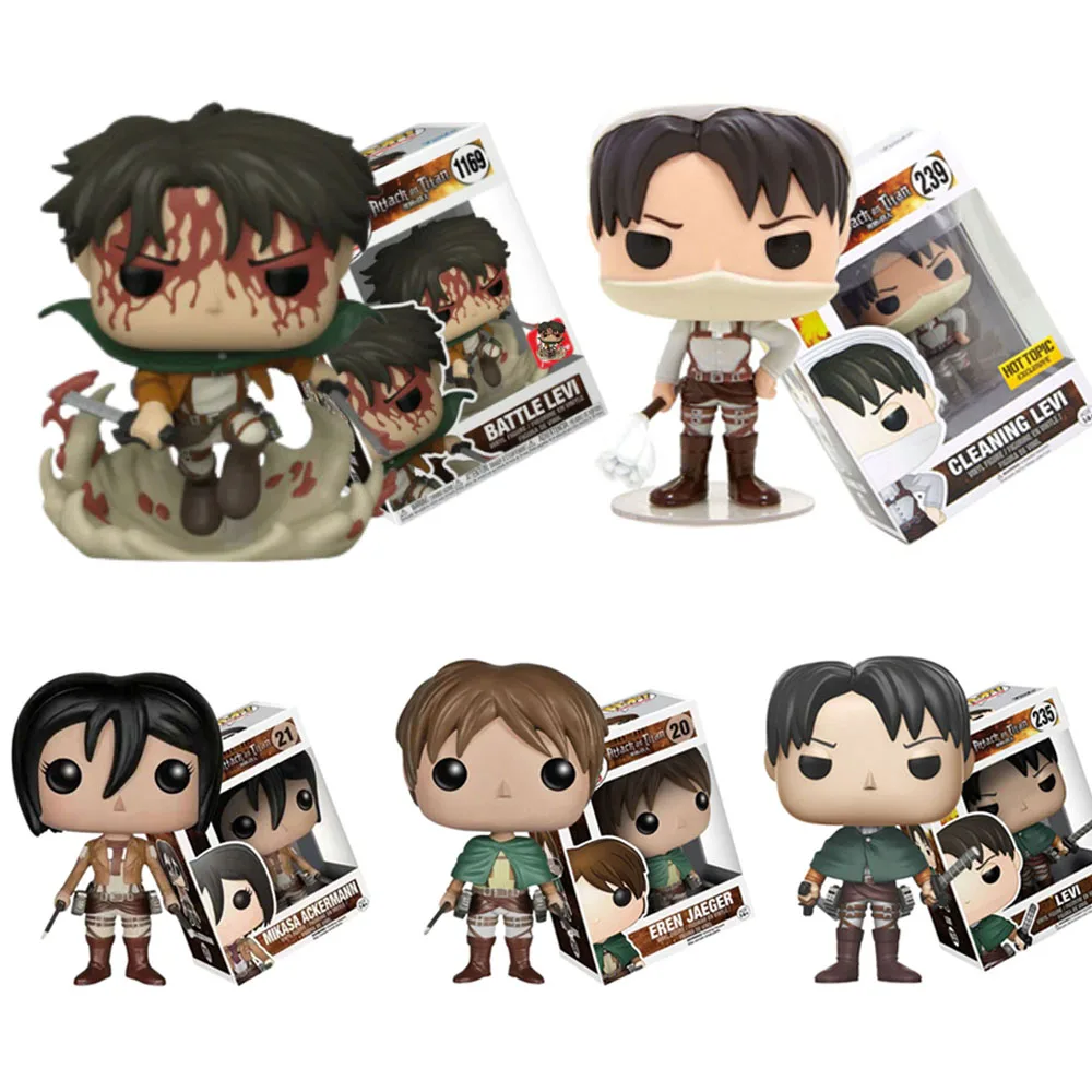 Funko Pop! Animation: Attack On Titan - Eren Jaeger Yeager - Figura de  vinil colecionável - ideia de presente 