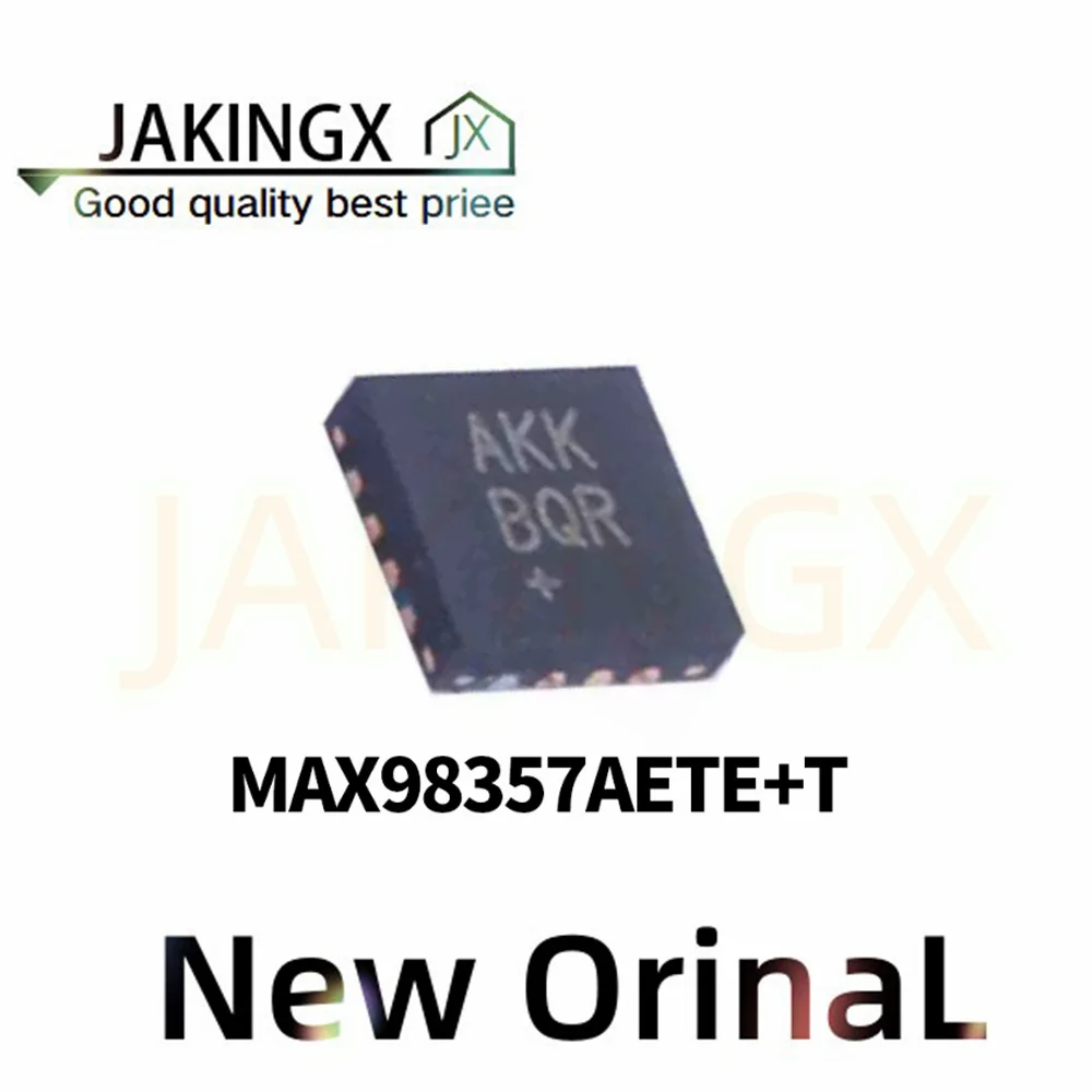 

1-100pcs/Lot New Original MAX98357 MAX98357AETE+T AMP CLASS D MONO 3.2W 16TQFN MAX98357AETE