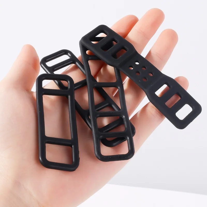 Car Trunk Straps Silicone Elastic Strap For Car Driving Recorder Fixed Bandage Rearview Mirror DVR Fixing Rubber Band Straps Accessories