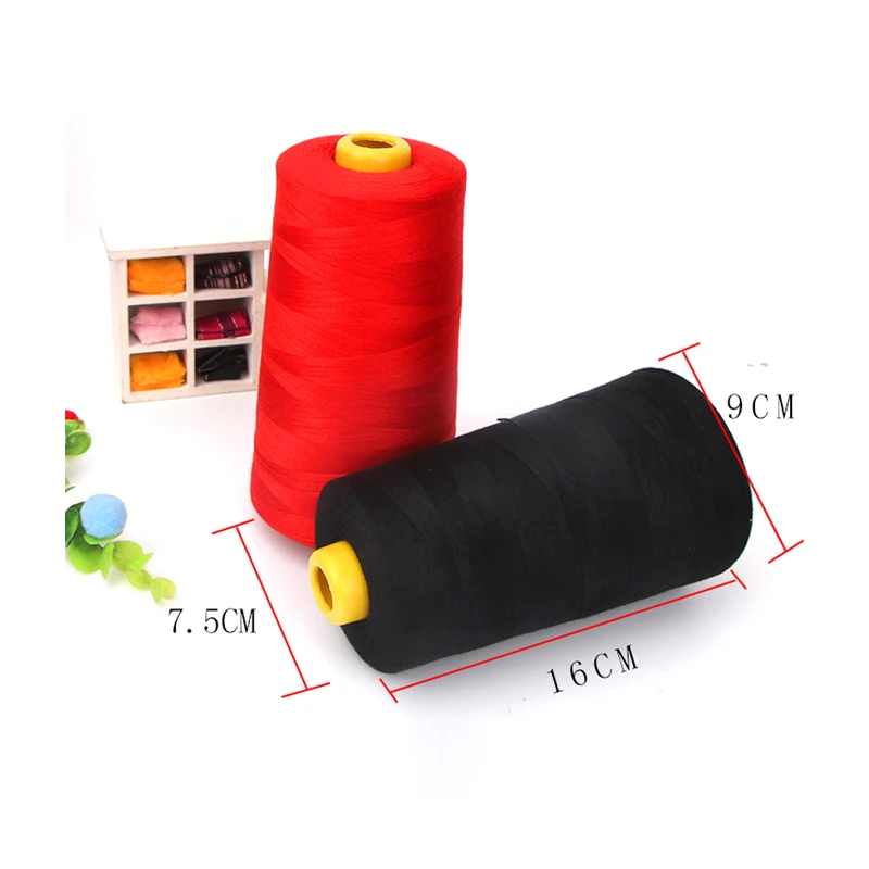 High Speed Polyester Sewing Thread 20S/2 Medium Thick Thread Denim Thread  Luggage Thread 2 Strands