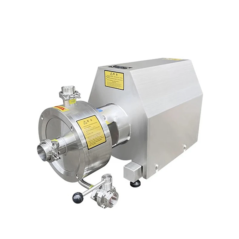 SRH-1-100 Electric High Shear Emulsification Pump Stainless Steel Single-Stage High-Speed Homogeneous Mix Shearing Pumps 2.2KW