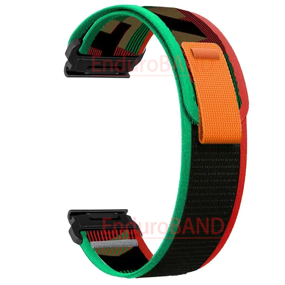 Garmin Nylon Quick Release Watch Strap, Durable Arm Band 22-26mm