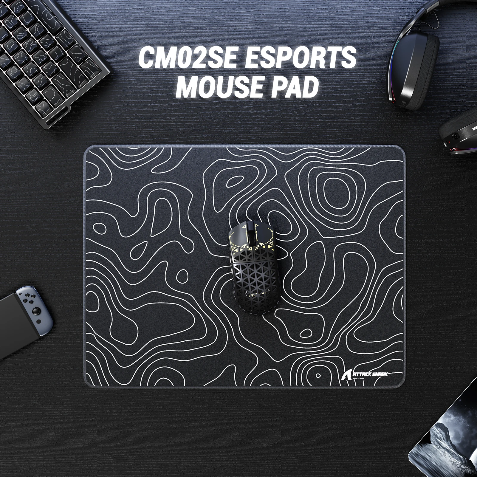 Ultimate Esports Speed Gaming Mouse Pad with Stitched Edges