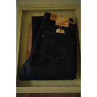 BOB DONG 22oz Heavyweight Selvage Denim Jeans Rigid Slim Straight Fit Pants Indigo N237 2