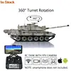 Heng Long 1/16 7.0 Challenger II FPV Camera RC Tank 3908 Painted White 360° Turret Steel Gearbox RTR Toys Machine Gun TH17756 1