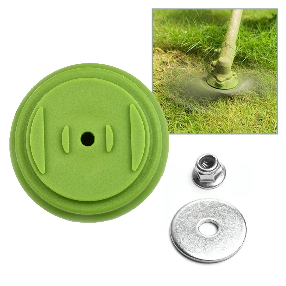 Lawn Mower Blade Base Kit Garden Trimmer And Lawn Mower Replacement Accessories Plastic Cover & Protective Gasket & Nut