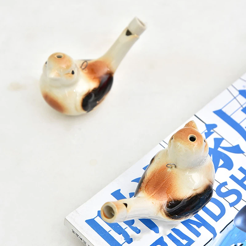Coloured Drawing Water Bird Whistle Bathtime Musical Toy for Kid Early Learning Educational Children Gift Toy Musical Instrument