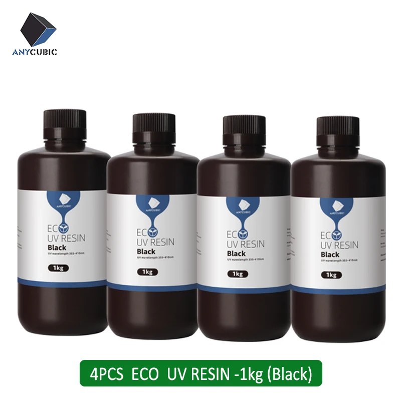 ANYCUBIC Plant-based 405nm UV Resin For Photon Mono LCD 3d Printer 2kg 4kg Quick Curing Liquid Printing Materials 