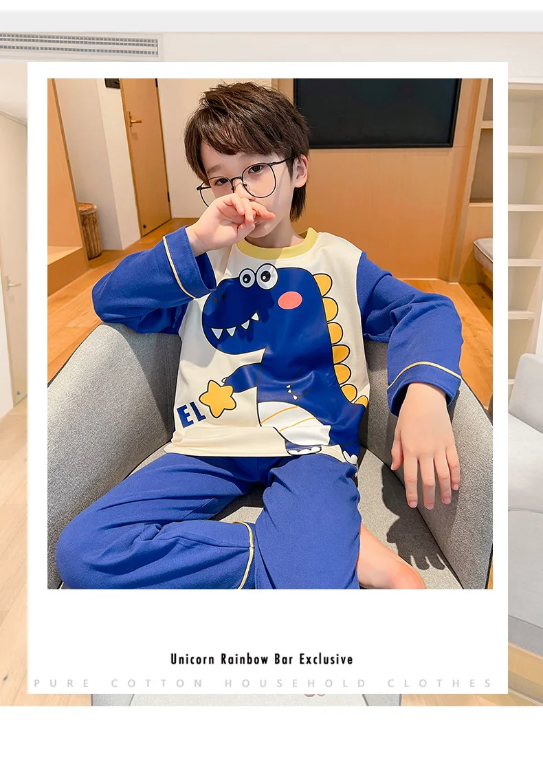 Loungewear Spiderman Boy Children's Pajamas Sets for Children Men's Boy's Pajama Sleepwear Robe Clothing Mother Kids