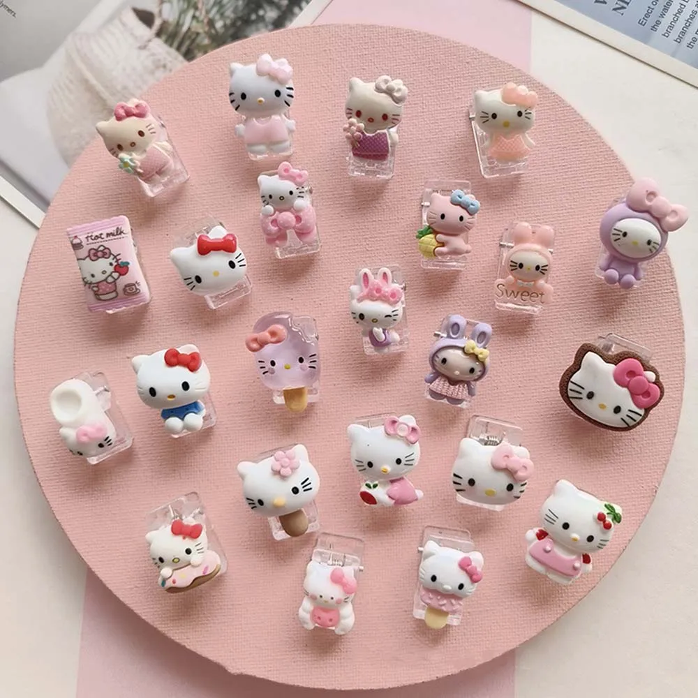 

10 pcs in random Kawaii Animals Clip Cartoon Paperclips Cute Binder Clips Notes Letter Paper Clip Office Supplies