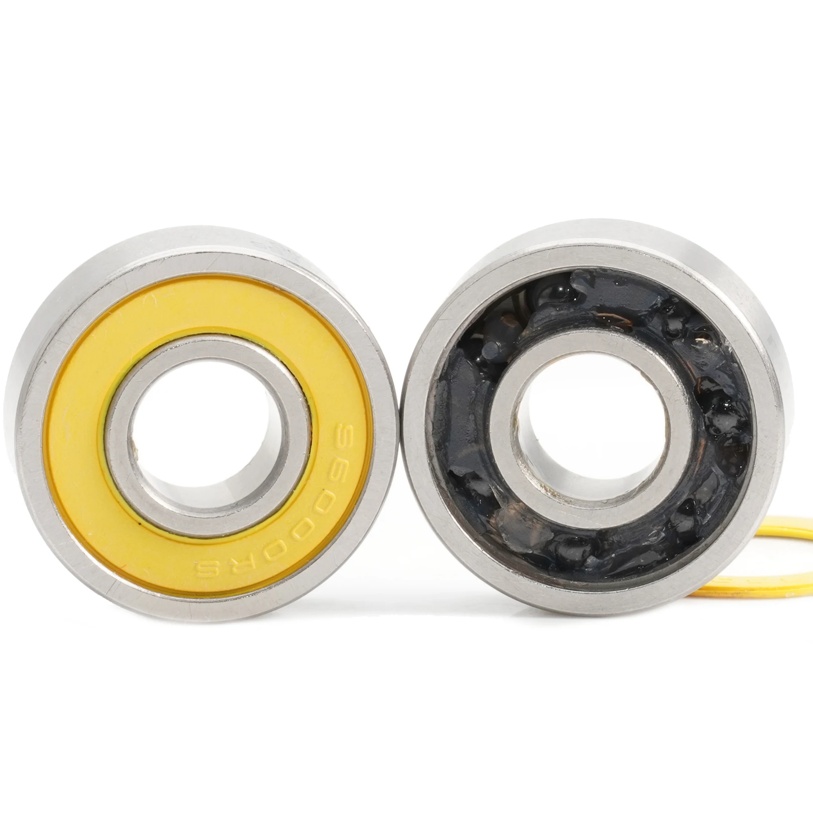 6000-2RS 스테인레스 베어링 10*26*8mm (1 PC) ABEC-3 6000 RS 자전거 허브 전면 후면 허브 휠 10 26 8 세라믹 볼 베어링