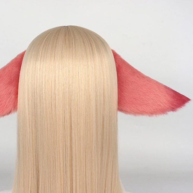 Genshin Lövedékbecsapodás yae miko Párta cosplay Plüss Foxi ears Hajtű headwear Lolita Halloween Estély Műkődés Kellékek haja accessor