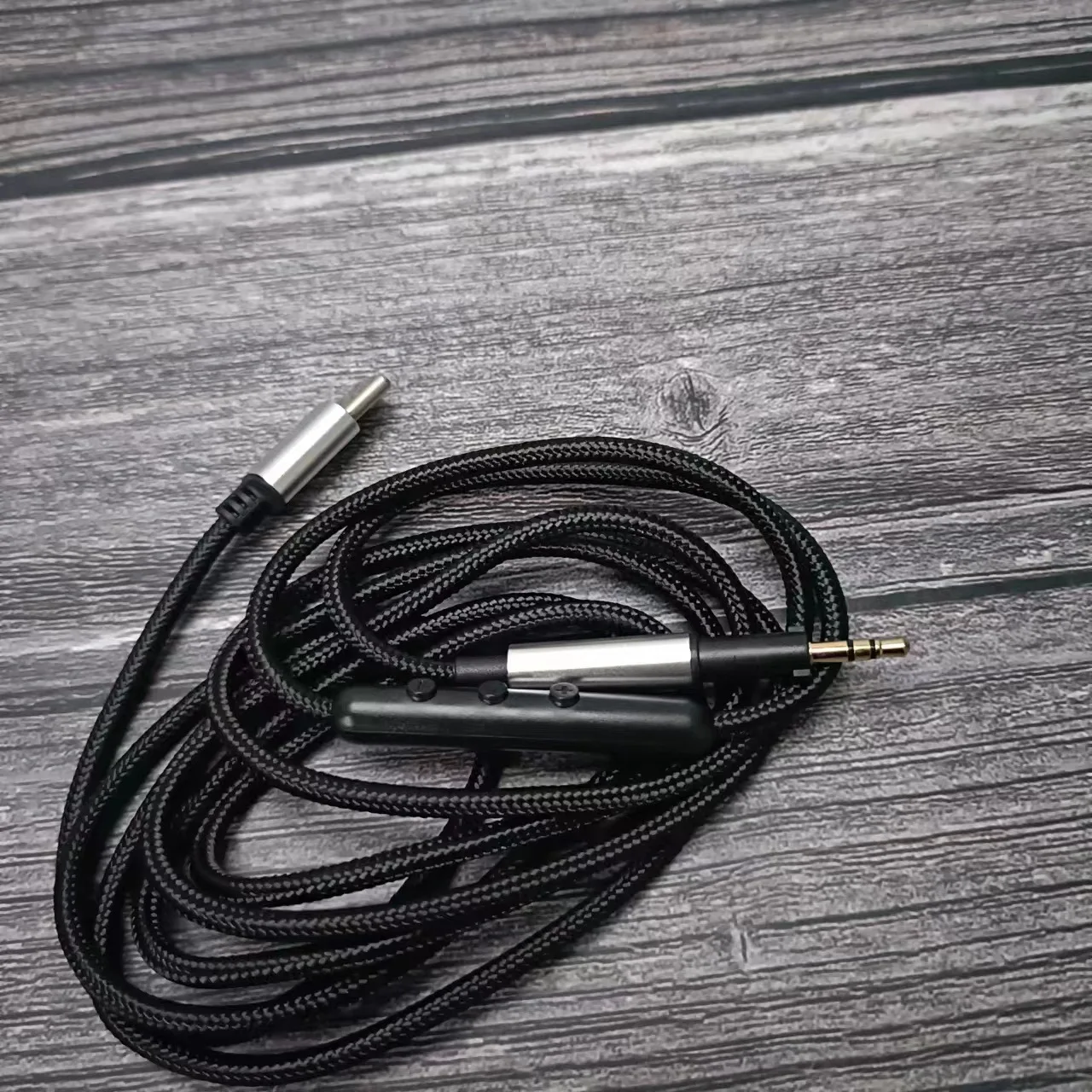 USB Type C to 2.5mm Replacement Nylon Braided Cable Wire Extension Cord for AKG K450 K451 K452 K480 K490 K495 Q460 Headphones