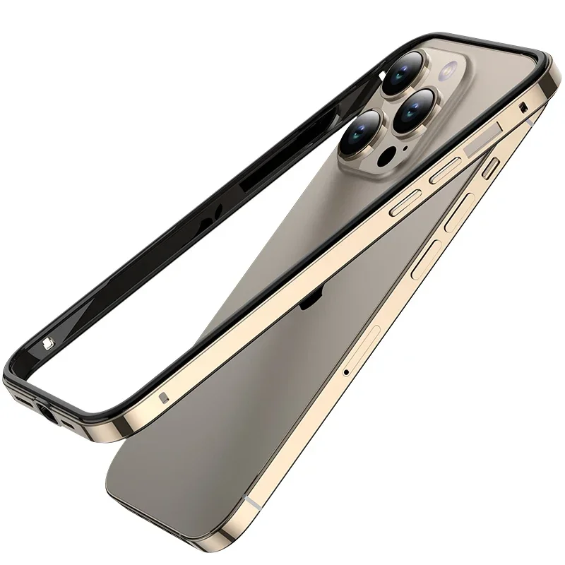 Sleek Aluminum Metal Bumper Case - Premium Phone Protection Accessory