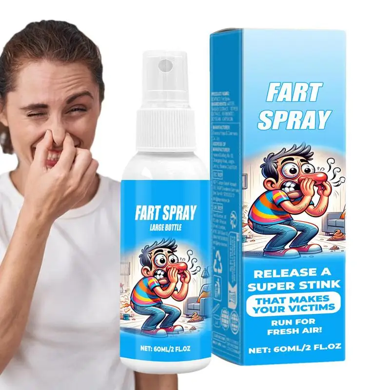 

Strong Fart Spray Hilarious Wet Farts Props Fake Poop Smelling Pranks Smelly Gag Toy For Parties April Fool's Day Halloween