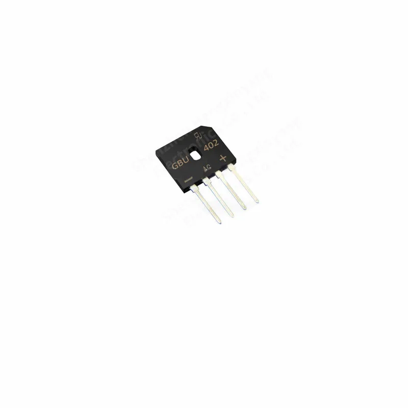 10pcs GBU402 GBU package straight plug rectifier bridge stack