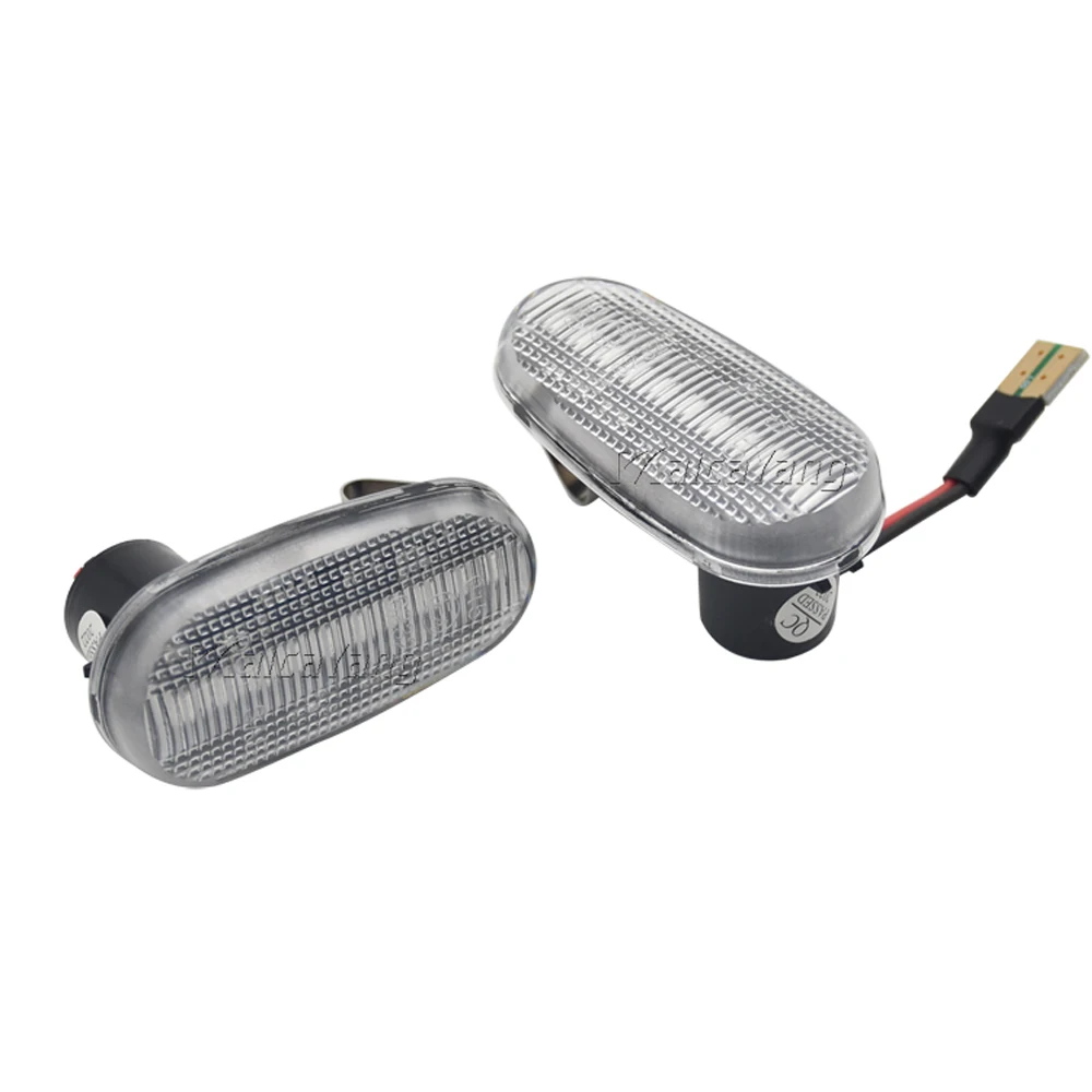 Alfa Romeo マーカー 約3cm For Alfa Romeo 147 GT MiTo FIAT Bravo II Hatchback LED Side